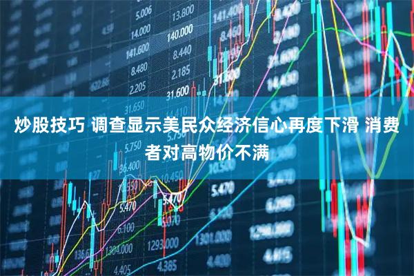 炒股技巧 调查显示美民众经济信心再度下滑 消费者对高物价不满
